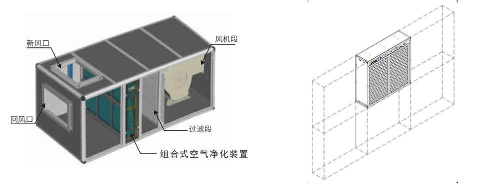 空调盘管消毒器安装示意图